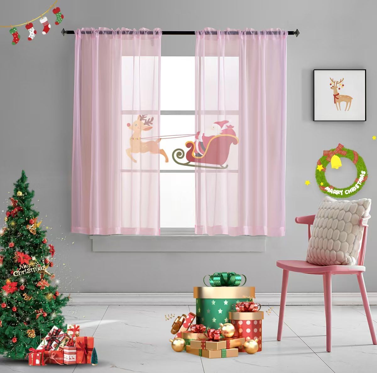 Light Yellow Sheer Voile Curtains Translucent Solid Color Window Treatment 63 Inch Length Panels Rod Pocket Light Yellow Sheers for Bedroom Living Room 2 Panels 52x63