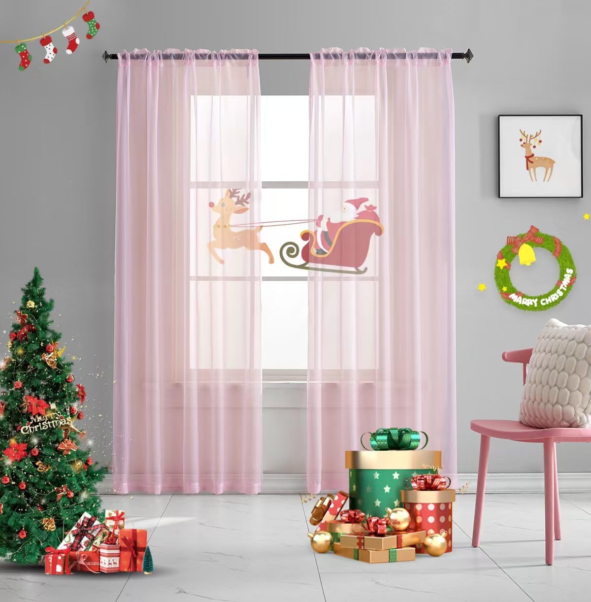 Light Yellow Sheer Voile Curtains Translucent Solid Color Window Treatment 63 Inch Length Panels Rod Pocket Light Yellow Sheers for Bedroom Living Room 2 Panels 52x63