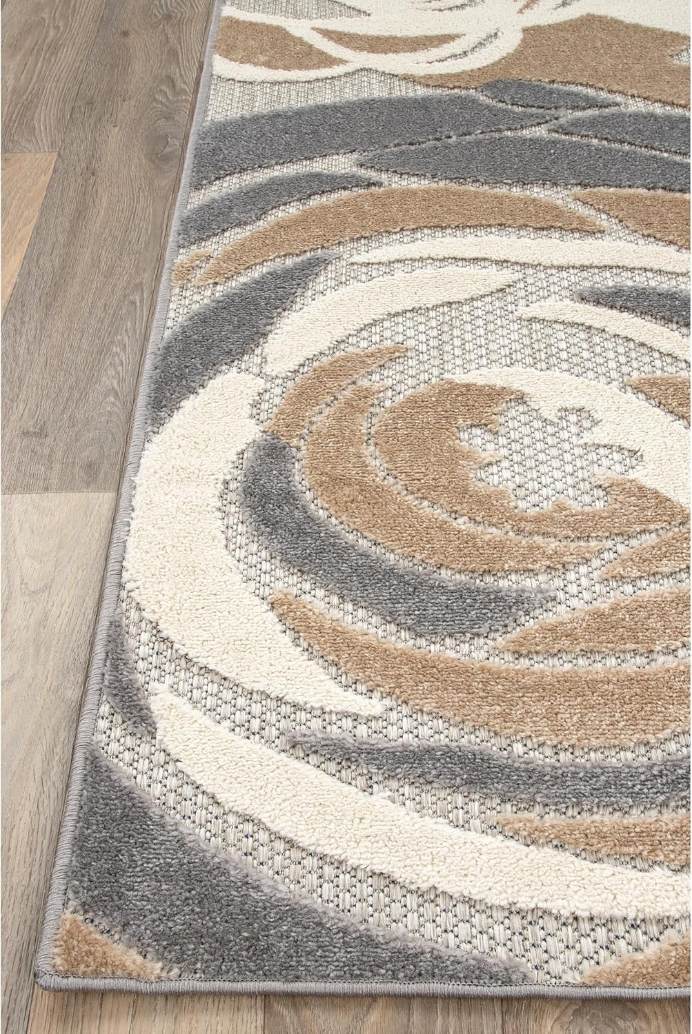Rugshop Ravenna Modern Large Floral Flowers Indoor/Outdoor Area Rug 5' x 7' Multi